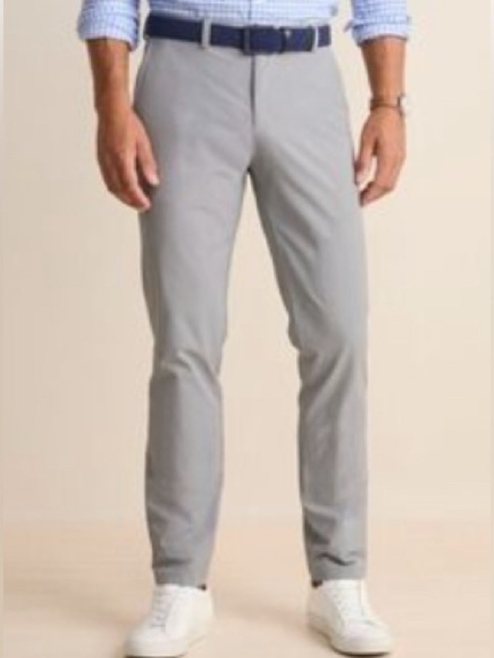 Vineyard Vines Performance Men's Light Gray Chinos Pants Size 34/34